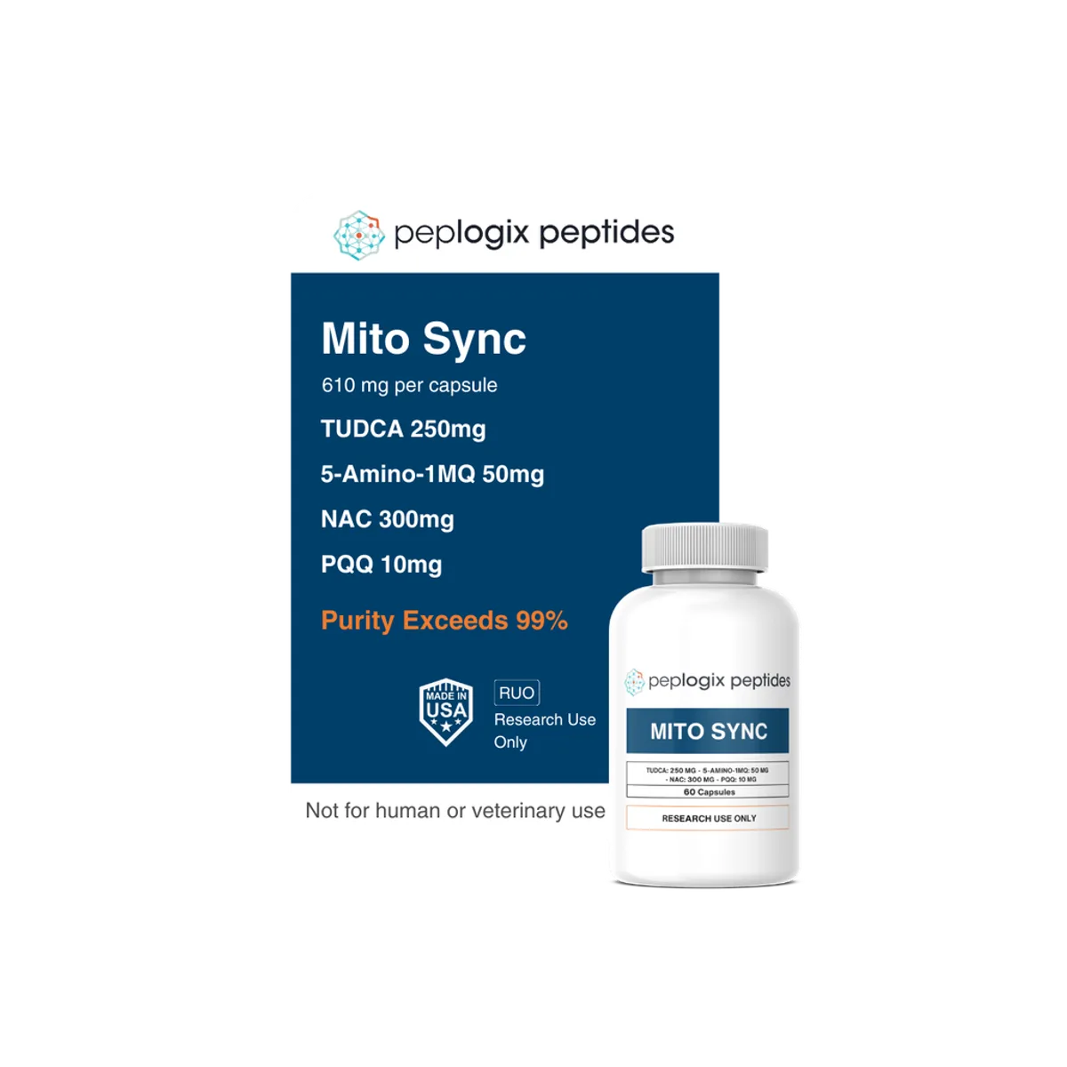 Mito Sync Capsules - 610mg