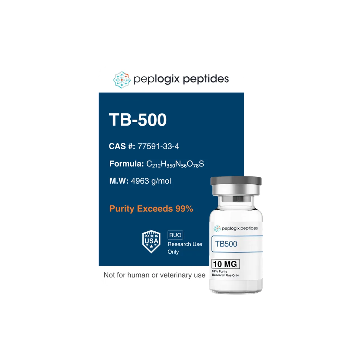 TB500 (Thymosin Beta-4) - 10mg Default