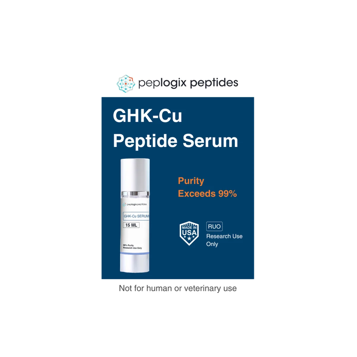 GHK-Cu Peptide Serum - 15ml Default